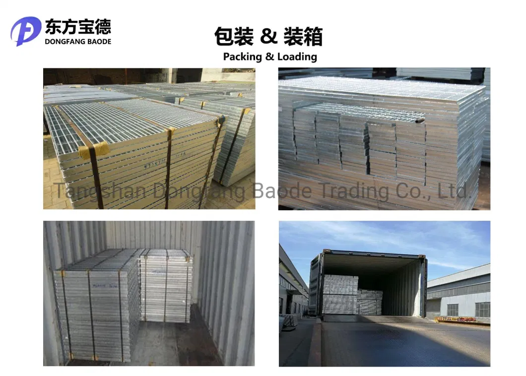 Hot DIP Galvanized Platform Steel Grating for Building Material