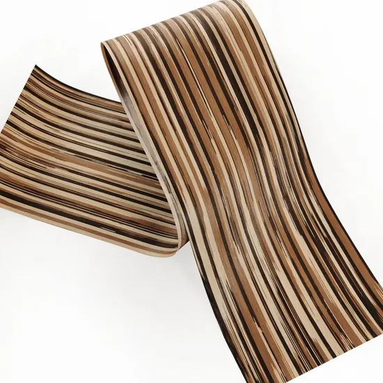 Chapa de madera de ingeniería laminada de tamaño 2X8' para diseño de hotel